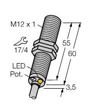 电容式传感器  BC3-M12-RP6X