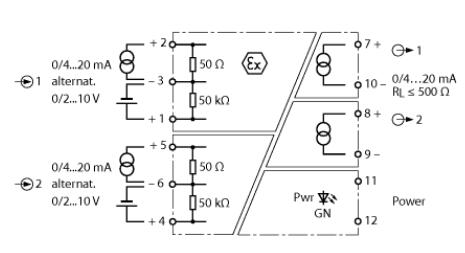 BL ident 双通道模拟量信号重复器 IM31-22EX-I