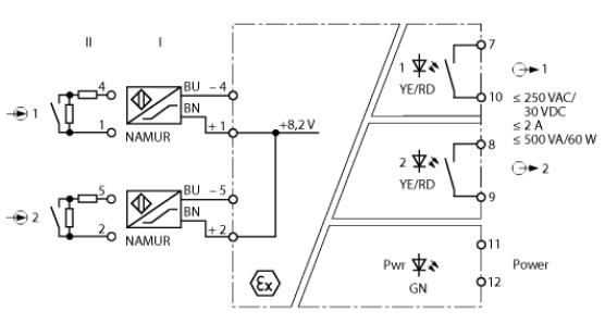 隔离开关放大器 IM1-22EX-R/24VDC