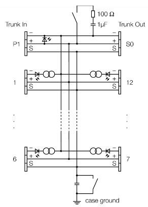 PA总线元件 JRBS-40SC-12C/EX