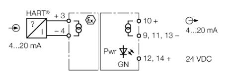 单通道隔离转换器 IME-AiA-11Ex-Hi/24VDC