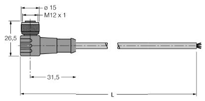 BL ident接线电缆经济版 WK4.5T-5/S2503