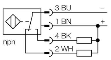 电感式传感器 NI100U-K90SR-VN4X2-H1141