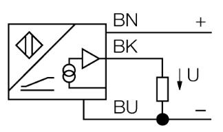 电感式传感器 BI1,5-EH6,5-LU