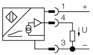 电感式传感器 BI1,5-EG08-LU-H1341