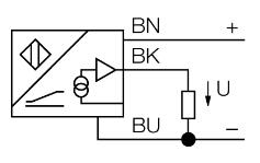 电感式传感器 BI20R-Q14-LU