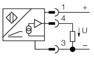 电感式传感器 BI20R-Q14-LU-H1141