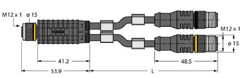 2相接线盒 VBRK4.4-2RSC4T-0，3/0，3/TXL