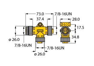 2相接线盒 RKM40-RKM40-L-RSM40