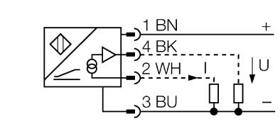 电感式传感器 BI1.5-EG05-0.3-M12-SIU-H1141