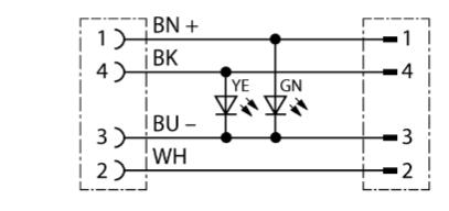 执行器和传感器线缆 WKCV4.4T-P7X2-2/TFW
