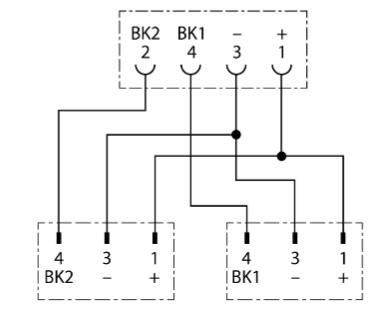 2相接线盒 VBRK4.4-2PSW3M-0.6/0.6/TXL