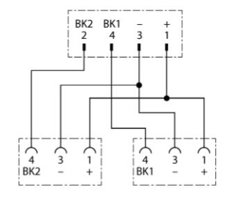 2相接线盒 VBRS4.4-2PKW3M-5/5/TXL