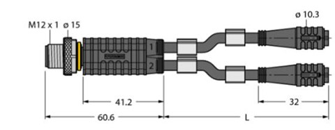 2相接线盒 VBRS4.4-2PKG3Z-0.6/0.6/TXL