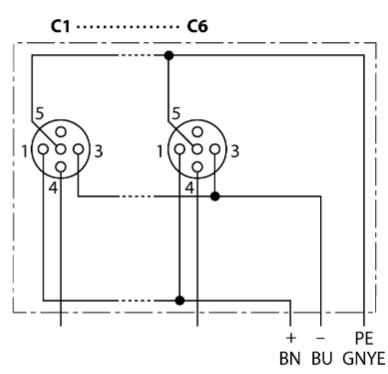 无源分线盒 TB-6M12-4-CS12T