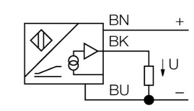 微型编码器 RI120P1-QR20-LU4X2-0，24-AMP01-3P