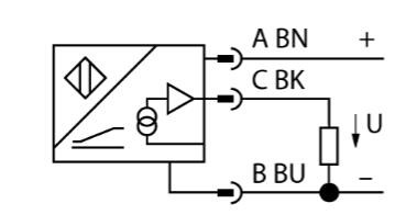 微型编码器 RI40P1-QR20-LU4X2-0，15-DT04-3P