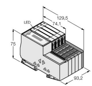 HF/UHF接口 TI-BL20-E-CO-S-8