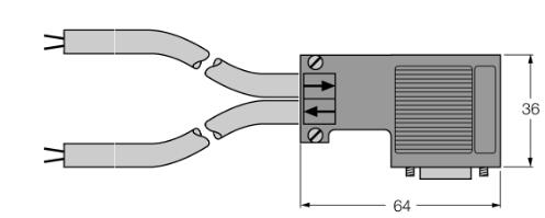 总线电缆 D9-451-0.5M-0.5M