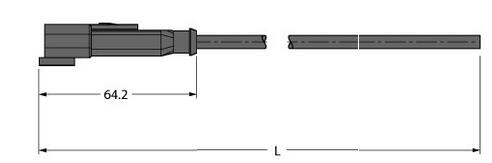 阀连接器 DT04-2PG-S-5/TXL