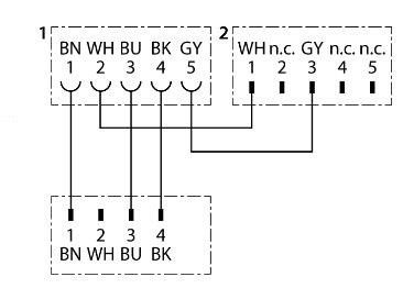 2相接线盒 VB-IO-LINK-CLASS-B-POWER-0.3/0.3/TXL