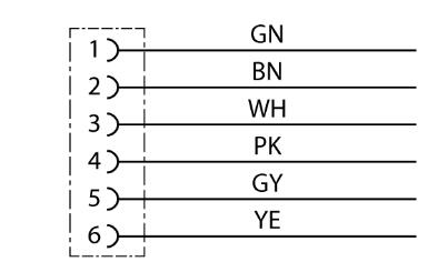 阀连接器 DT06-6SG-A-2/TXL