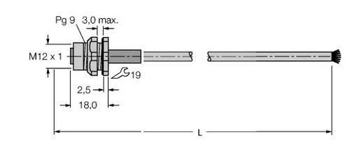 工业以太网线 FKSD 841-0.5M