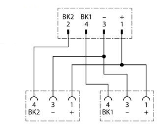Y型接线盒 VBRS4.4-2WKC4T-P7X2-0.6/0.6/TXL
