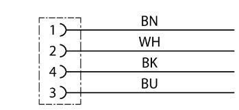 执行器和传感器电缆 WKH4.4-5/TFG