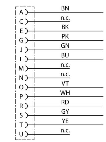 执行器和传感器电缆 BKM 14-E01-100/S90