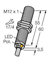 电容式传感器  BC3-M12-AN6X