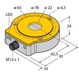 非接触式编码器 Ri360P0-QR24M0-HESG25X3-H1181