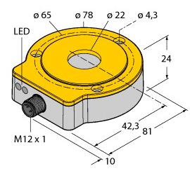 非接触式编码器 Ri360P0-QR24M0-ELiU5X2-H1151