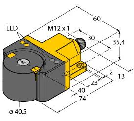 角度传感器 Ri360P1-DSU35-2UP6X4-H1151
