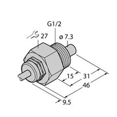 插入式流量传感器 FCS-G1/2A4-NAEX/D024 5M