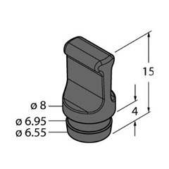 执行器/传感器电缆附件 Schutzstopfen 8mm snap, schwarz