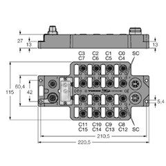 PROFIBUS-DP现场总线I/O模块 FLDP-IM32-0001