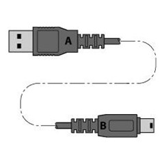 控制器附件 MINI USB 2.0 cable 1.5m