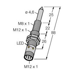 磁感应接近传感器 NIMFE-M12/4，6L88-UP6X-H1141