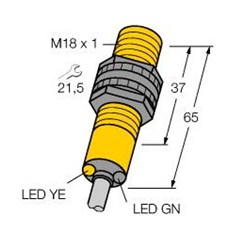 定区域背景抑制型直反式光电传感器 XSOIR100-BS18-VN6X2E