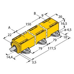 感应式直线位移传感器 Li150P1-Q17LM1-LiU5X2