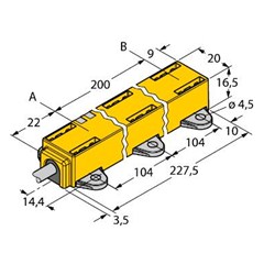 感应式直线位移传感器 Li200P1-Q17LM1-LiU5X2