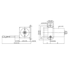 线性位置测量传感器 DW500-70-PA-H1141