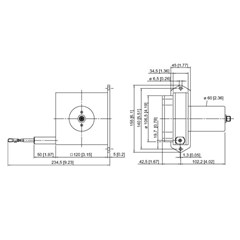 线性位置测量传感器 DW6000-155-7E-H1141