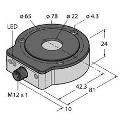 非接触式编码器 Ri360P0-EQR24M0-HESG25X3-H1181