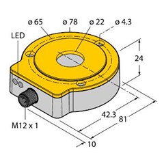 非接触式编码器 Ri360P0-QR24M0-IOLX2-H1141