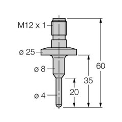 温度传感器 TP-504A-TRI3/4-H1141-L035