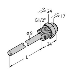 温度传感器附件 THW-6-G1/2-A4-L100