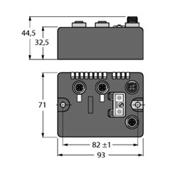 HF/UHF接口 BLCDN-2M12S-2RFID-S