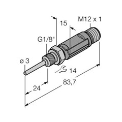 温度传感器 TTM050C-103A-G1/8-LI6-H1140-L024 -50...50°C